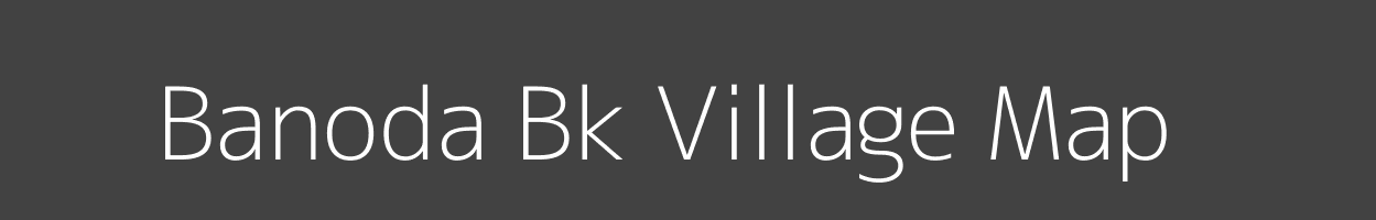 Map of Banoda Bk Village in Maharashtra Image