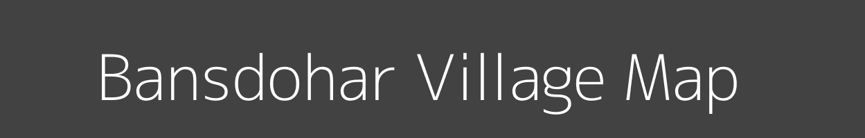 Map of Bansdohar Village in Jharkhand Image