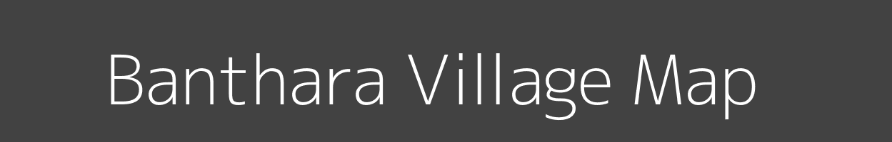 Map of Banthara Village in Uttar Pradesh Image