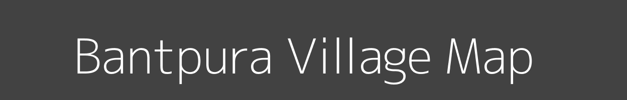 Map of Bantpura Village in Uttar Pradesh Image