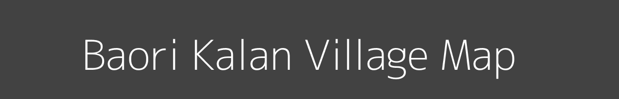 Map of Baori Kalan Village in Rajasthan Image