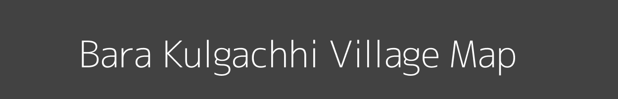 Map of Bara Kulgachhi Village in West Bengal Image