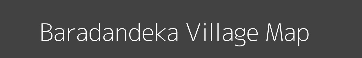 Map of Baradandeka Village in Madhya Pradesh Image