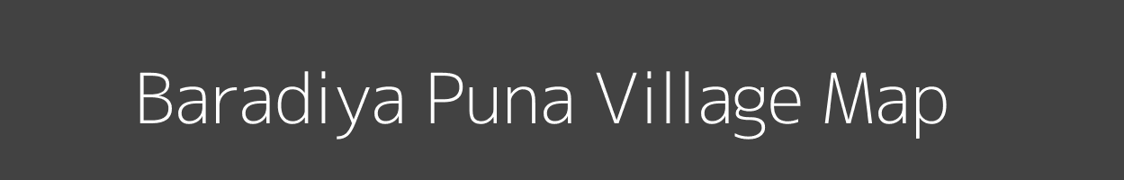 Map of Baradiya Puna Village in Madhya Pradesh Image