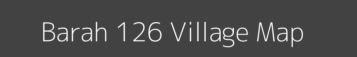 Map of Barah 126 Village in Punjab Image