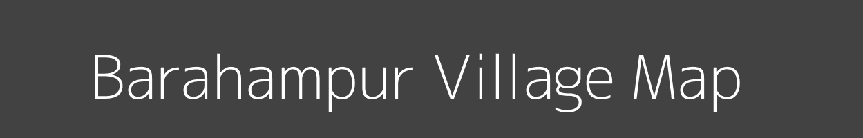 Map of Barahampur Village in Odisha Image