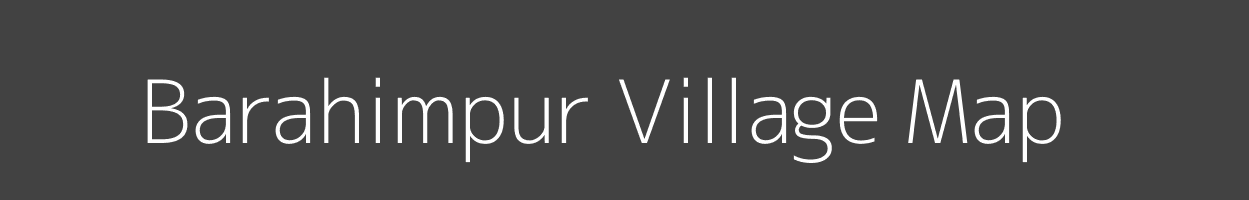 Map of Barahimpur Village in Uttar Pradesh Image