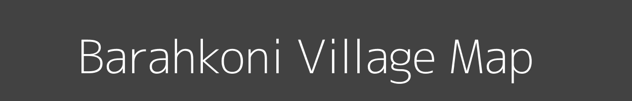 Map of Barahkoni Village in Uttar Pradesh Image