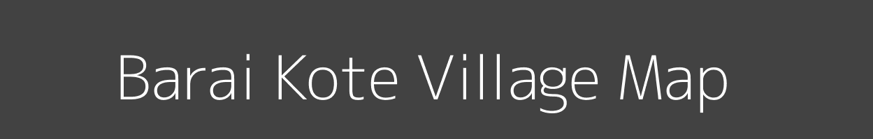 Map of Barai Kote Village in Madhya Pradesh Image