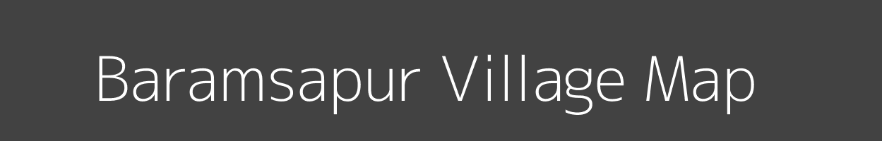 Map of Baramsapur Village in Uttar Pradesh Image