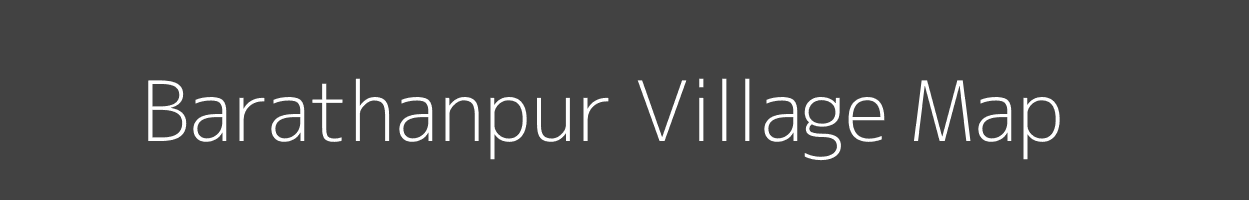 Map of Barathanpur Village in Uttar Pradesh Image