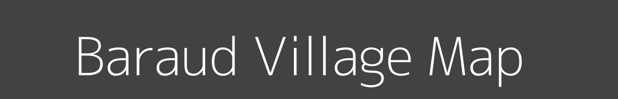 Map of Baraud Village in Uttar Pradesh Image