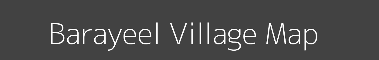 Map of Barayeel Village in Uttar Pradesh Image