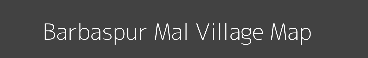 Map of Barbaspur Mal Village in Madhya Pradesh Image