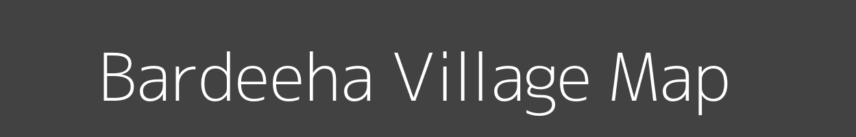 Map of Bardeeha Village in Uttar Pradesh Image