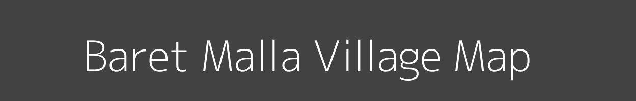 Map of Baret Malla Village in Uttarakhand Image