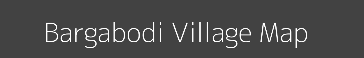 Map of Bargabodi Village in Madhya Pradesh Image