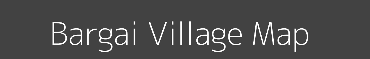 Map of Bargai Village in Uttar Pradesh Image