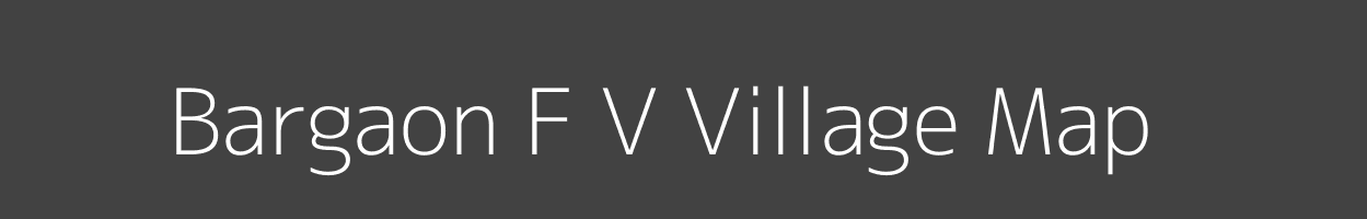 Map of Bargaon F V Village in Madhya Pradesh Image