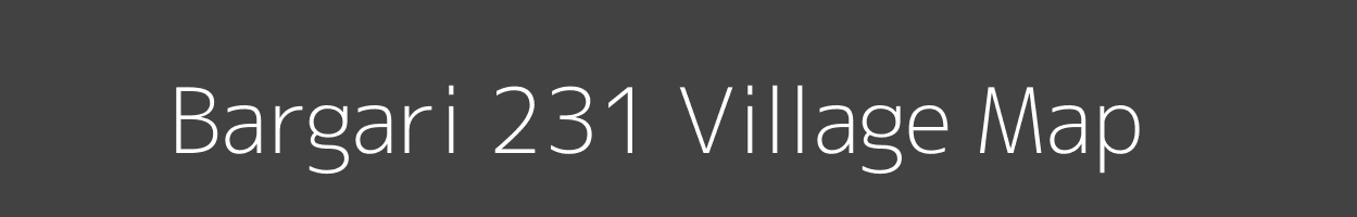 Map of Bargari 231 Village in Punjab Image