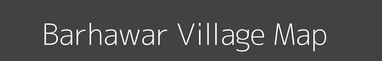 Map of Barhawar Village in Uttar Pradesh Image