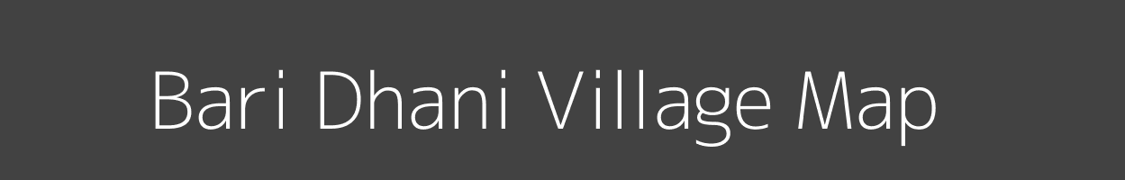 Map of Bari Dhani Village in Rajasthan Image