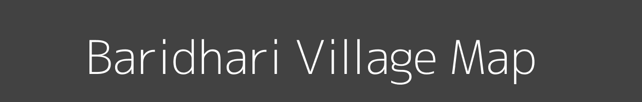 Map of Baridhari Village in Uttar Pradesh Image