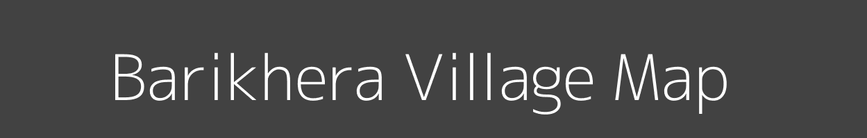 Map of Barikhera Village in Madhya Pradesh Image