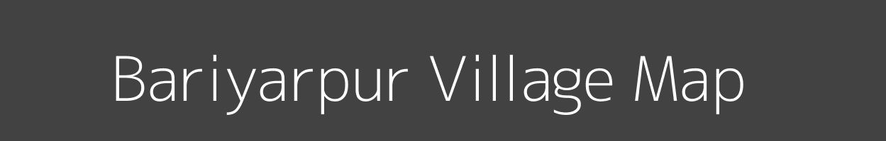 Map of Bariyarpur Village in Uttar Pradesh Image