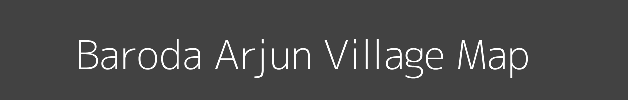 Map of Baroda Arjun Village in Madhya Pradesh Image