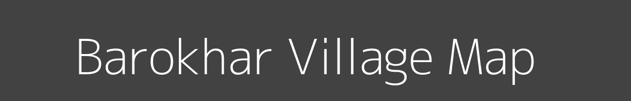 Map of Barokhar Village in Uttar Pradesh Image