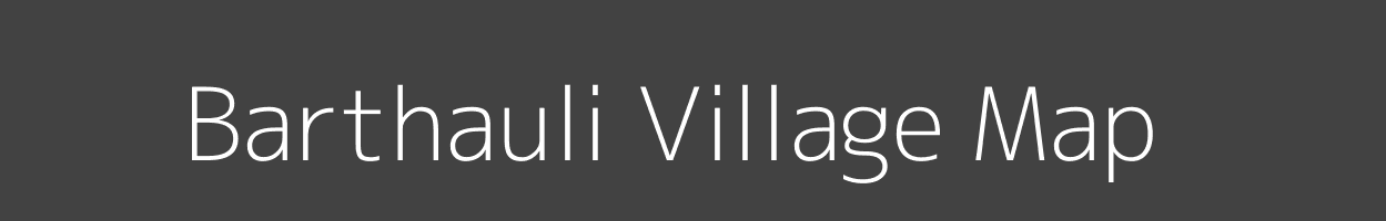 Map of Barthauli Village in Uttar Pradesh Image
