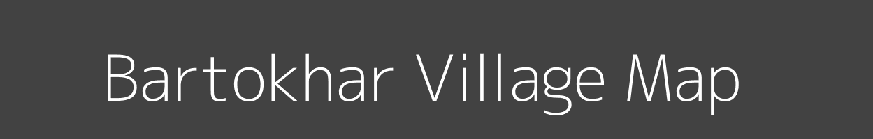 Map of Bartokhar Village in Madhya Pradesh Image