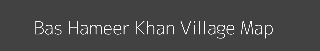 Map of Bas Hameer Khan Village in Rajasthan Image