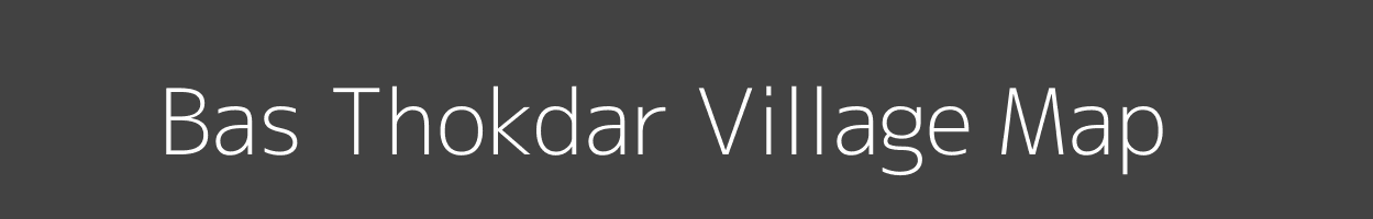 Map of Bas Thokdar Village in Rajasthan Image