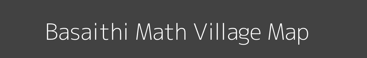 Map of Basaithi Math Village in Bihar Image