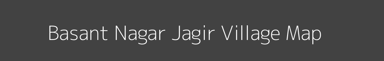Map of Basant Nagar Jagir Village in Uttar Pradesh Image