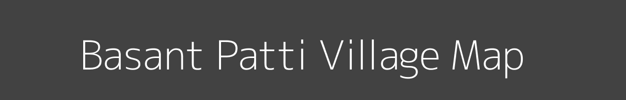 Map of Basant Patti Village in Uttar Pradesh Image