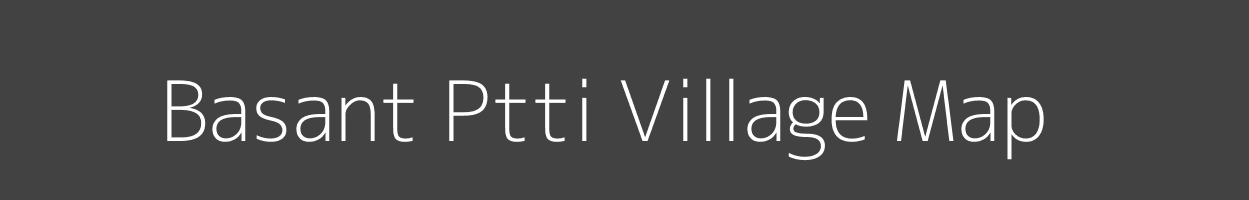 Map of Basant Ptti Village in Uttar Pradesh Image
