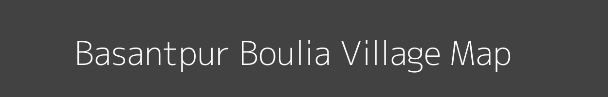 Map of Basantpur Boulia Village in Uttar Pradesh Image