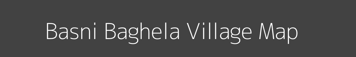 Map of Basni Baghela Village in Rajasthan Image