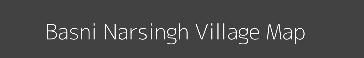 Map of Basni Narsingh Village in Rajasthan Image