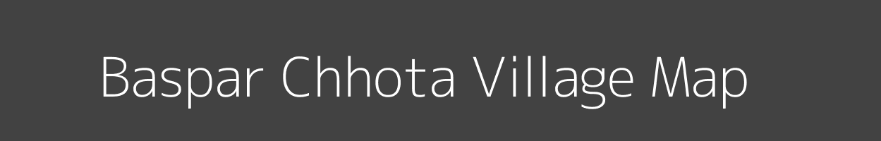 Map of Baspar Chhota Village in Uttar Pradesh Image