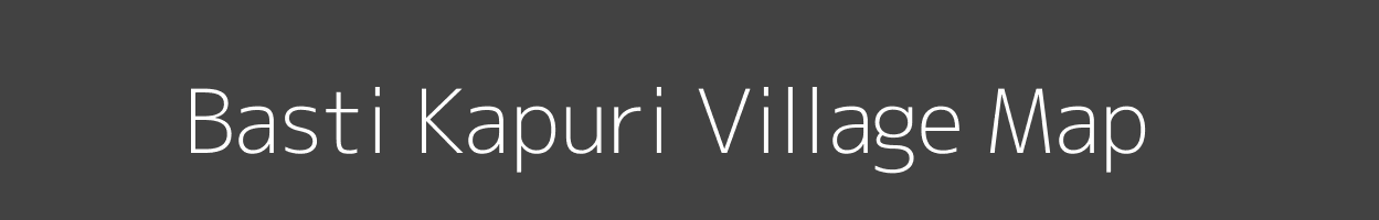 Map of Basti Kapuri Village in Uttar Pradesh Image