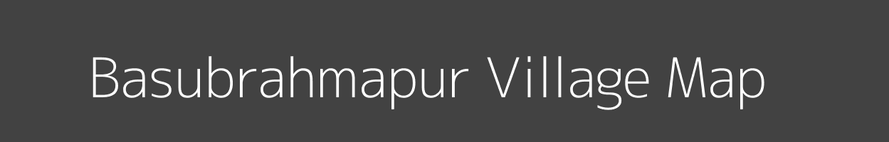 Map of Basubrahmapur Village in Odisha Image