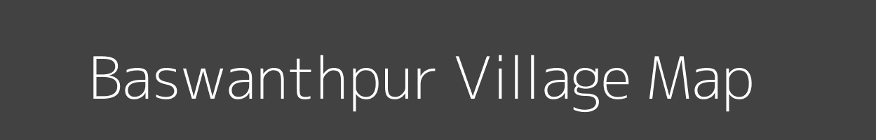 Map of Baswanthpur Village in Karnataka Image