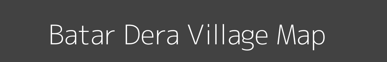 Map of Batar Dera Village in Uttar Pradesh Image