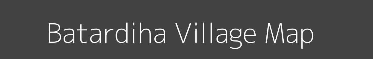 Map of Batardiha Village in Bihar Image