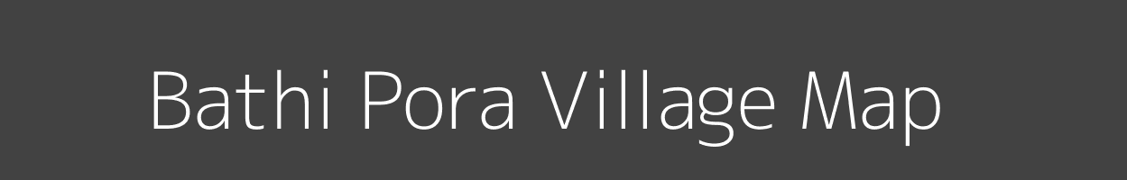 Map of Bathi Pora Village in Jammu and Kashmir Image