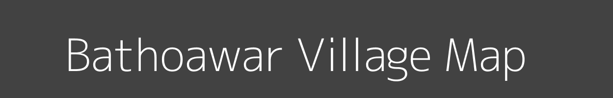 Map of Bathoawar Village in Uttar Pradesh Image